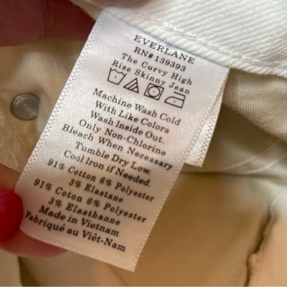 EVERLANE The Curvy High Rise Skinny Jean - Picture 13 of 16